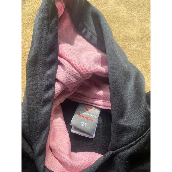 Girls Lot of 2 Pull over Sweaters Osh Kosh & Cheetah Brands Hoodie -size 3T - Picture 5 of 6